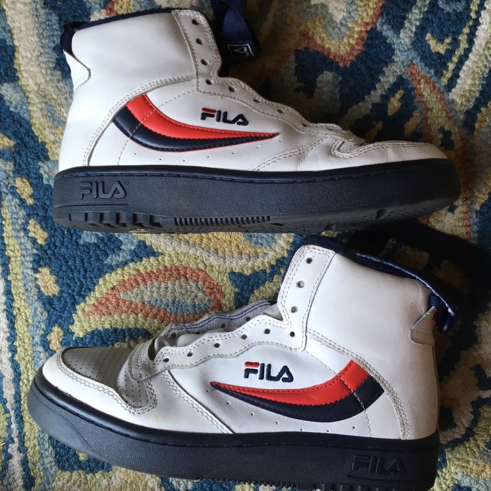 FILA💙❤️ high top sneakers